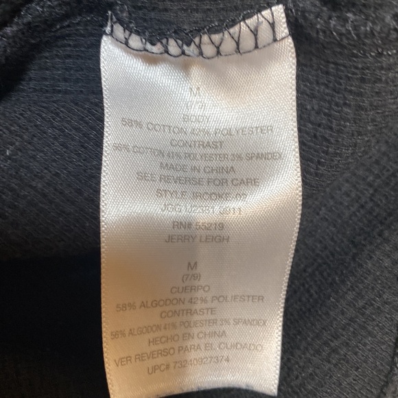 Coke Logo Thermal🔥 Black with Shimmering RED COKE Logo! Junior Size med - Picture 6 of 10